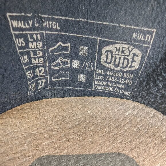 Hey Dude | Wally Sox Capitol Shoe | Unisex | Southwestern/Aztec Print - Picture 8 of 8